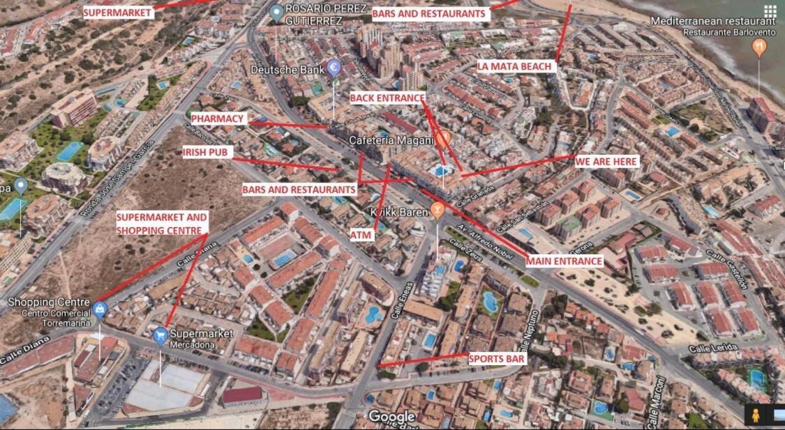 Apartment With Pool & Balcony Less Than 10Min Walk To La Mata Beach! Torrevieja Luaran gambar